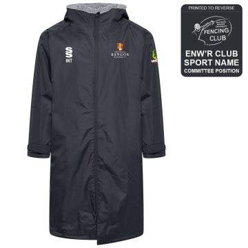 Bangor University - Fencing - Active Thermal Fleece Robe - Unisex Fit