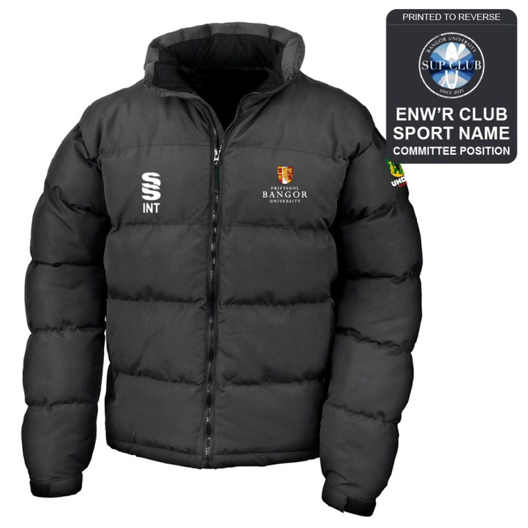 Bangor University - Paddle Boarding - Holkham Down Feel Jacket - Unisex Fit
