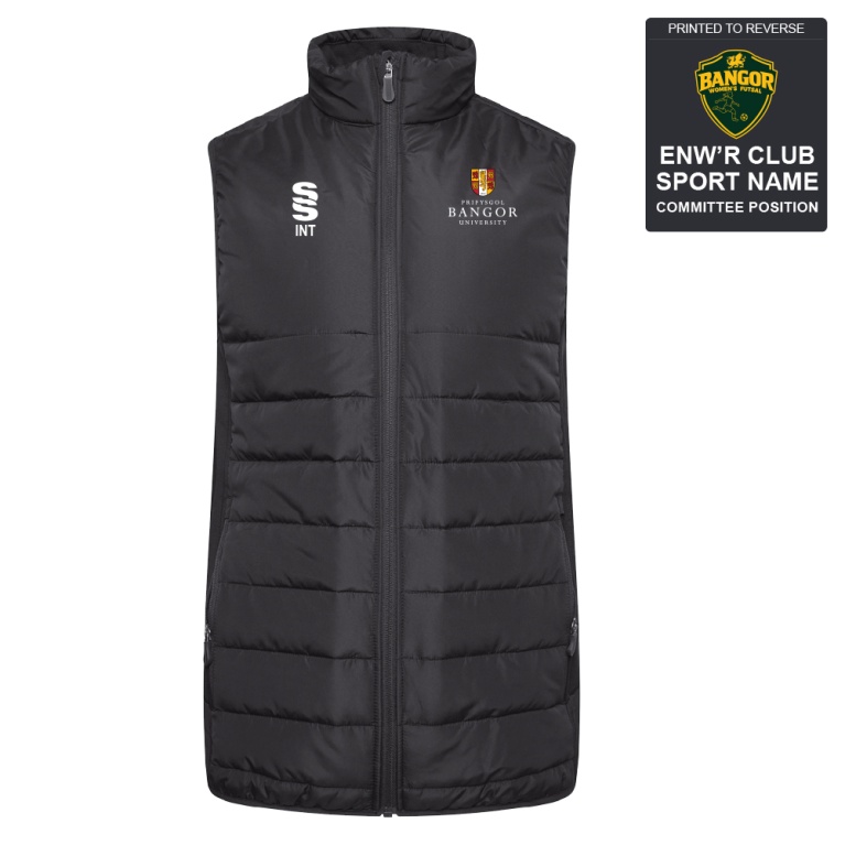 Bangor University - Women's Futsal - Active Gilet - Unisex Fit