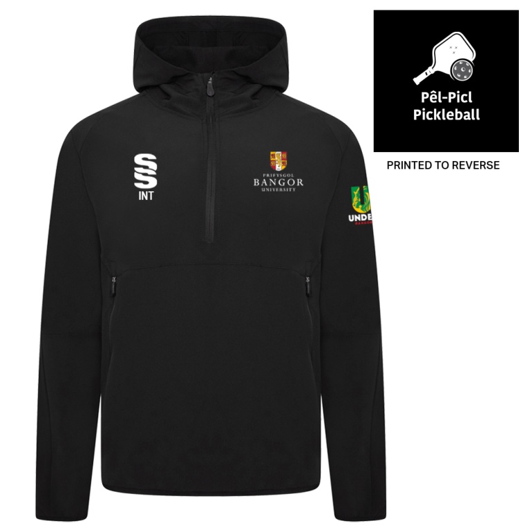 Bangor University - Pickleball - Dual Elite 1/4 Zip Hoody / Rain Jacket