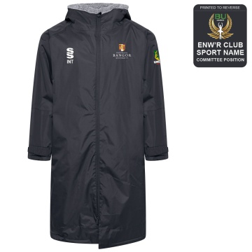 Bangor University - Dance - Active Thermal Fleece Robe - Unisex Fit
