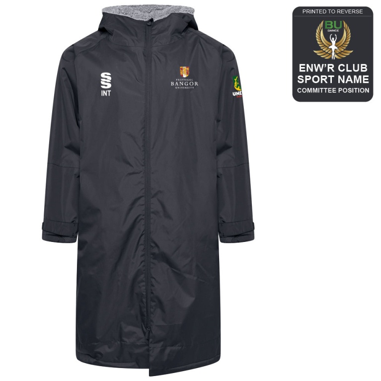 Bangor University - Dance - Active Thermal Fleece Robe - Unisex Fit