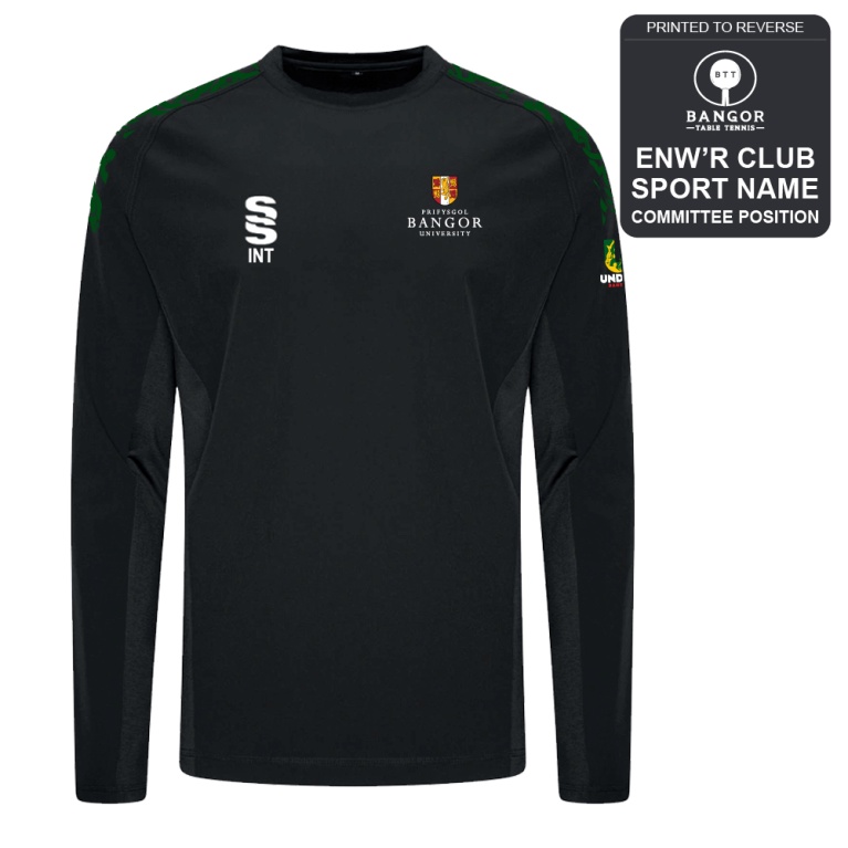 Bangor University - Table Tennis - Run Out Top - Unisex Fit