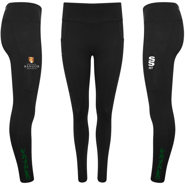Bangor University - Performance Full Length Leggings - Women's Fit
