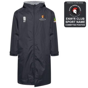Bangor University - Boxing - Active Thermal Fleece Robe - Unisex Fit