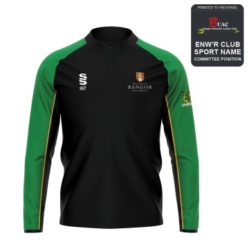 Bangor University - Archery - 1/4 Performance Top - Unisex Fit