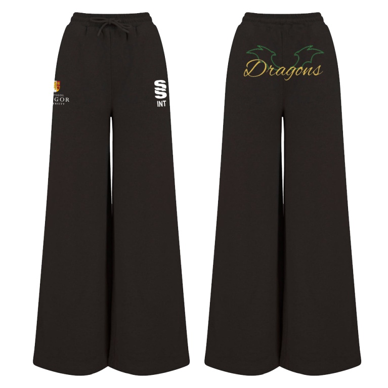 Bangor University - Cheerleading - Women's Wide Leg Joggers