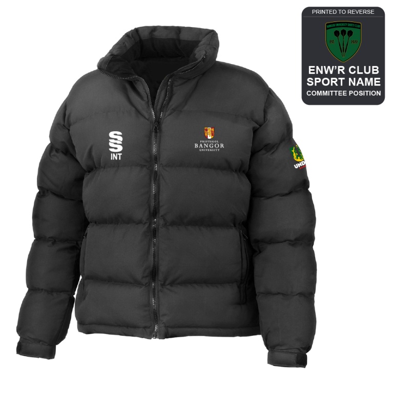 Bangor University - Darts - Holkham Down Feel Jacket - Women's Fit