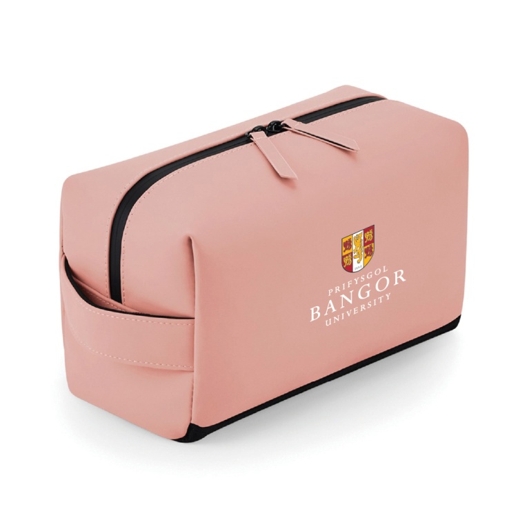 Bangor University - Toiletry Bag - Pink