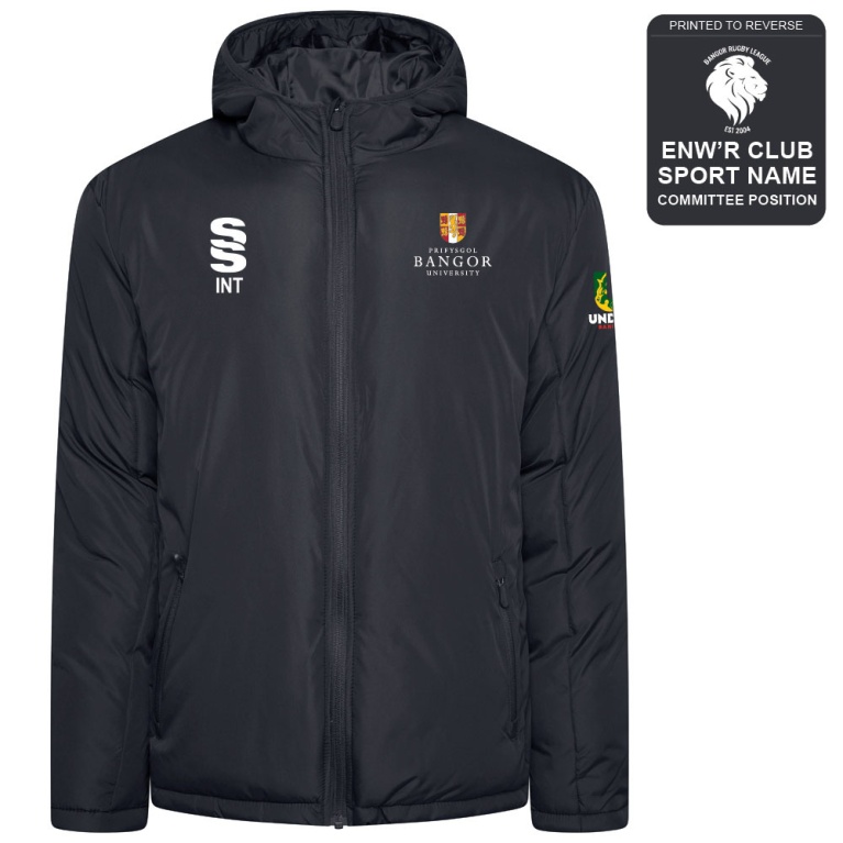 Bangor University - Rugby League - Active Padded Jacket - Unisex Fit
