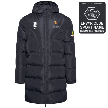 Bangor University - Mountain Walking - Active Long Padded Jacket - Unisex Fit