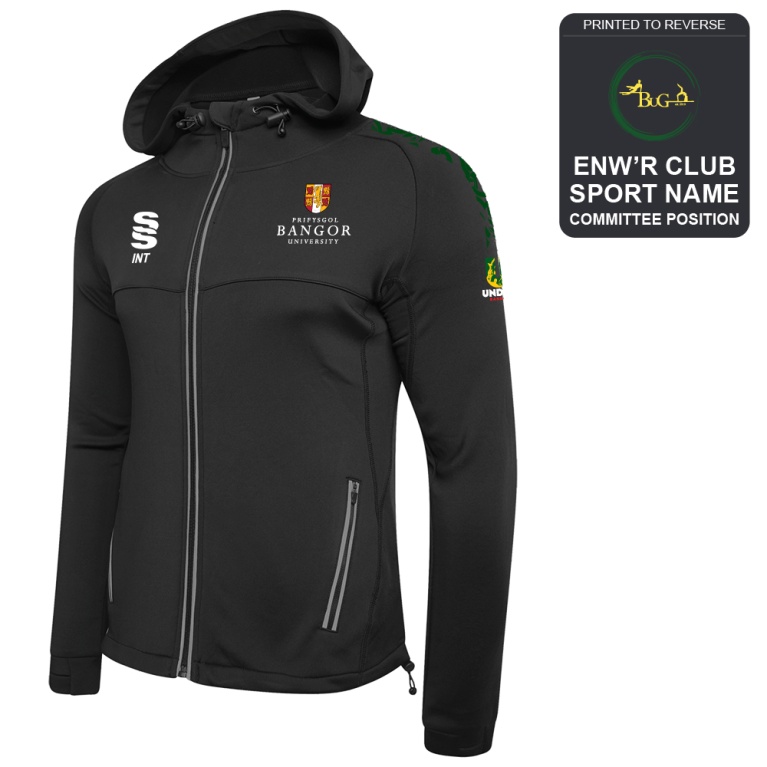 Bangor University - Gymnastics - Dual Full Zip Hoody - Unisex Fit