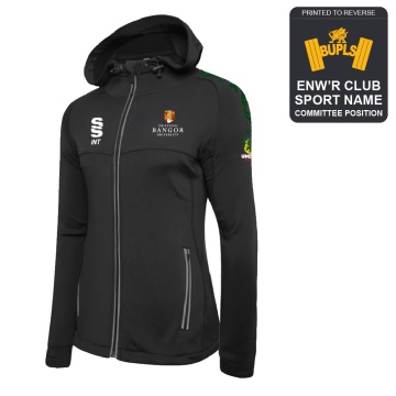 Bangor University - Powerlifting - Dual Full Zip Hoody - Women's Fit