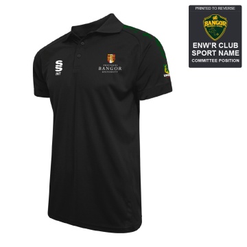 Bangor University - Women's Futsal - Dual Solid Colour Polo - Women's Fit