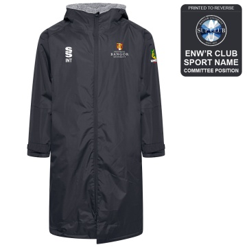 Bangor University - Paddle Boarding - Active Thermal Fleece Robe - Unisex Fit