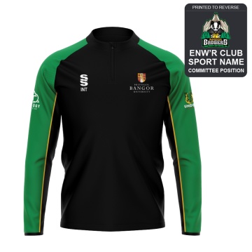 Bangor University - Basketball Mens - 1/4 Performance Top - Unisex Fit