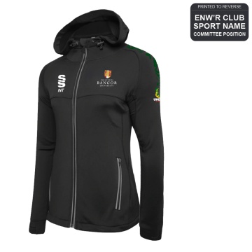 Bangor University - Basketball Womens - Dual Full Zip Hoody - Women's Fit