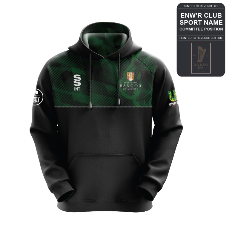 Bangor University - Volleyball - Overhead Hoody - Unisex Fit