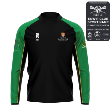 Bangor University - Lacrosse - 1/4 Performance Top - Unisex Fit