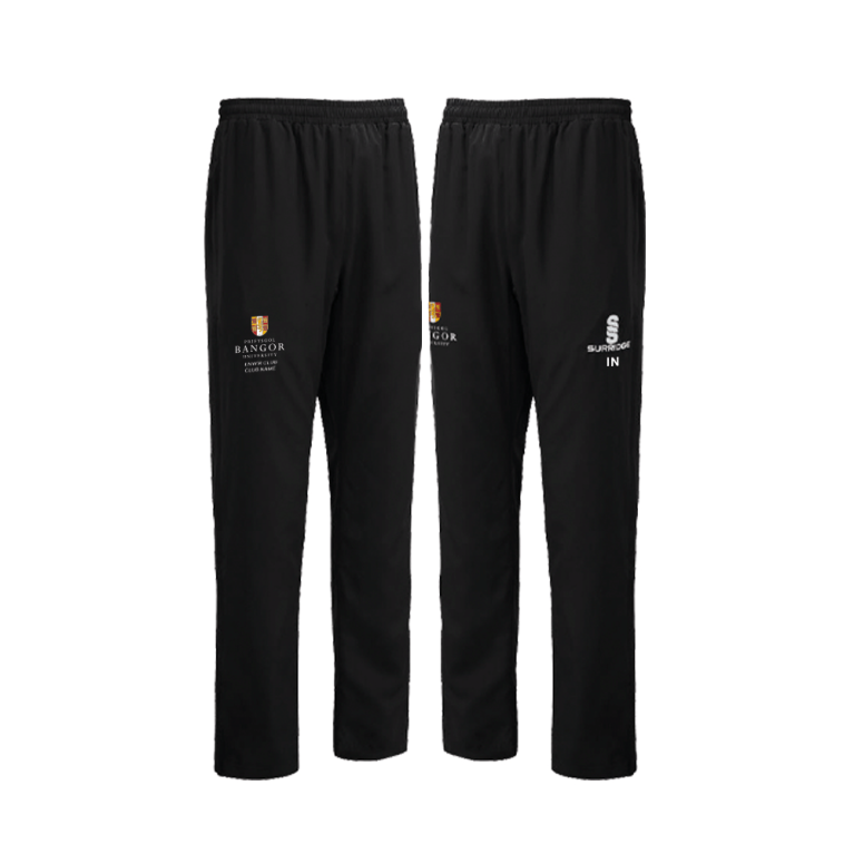 Women's Poplin Track Pant : Black