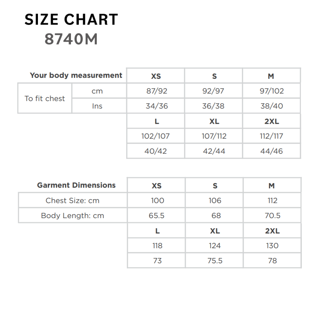 Bangor University - GeogSoc - Fleece - Size Guide