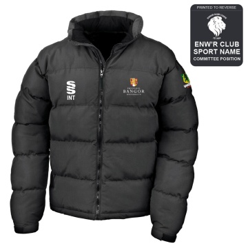 Bangor University - Rugby League - Holkham Down Feel Jacket - Unisex Fit