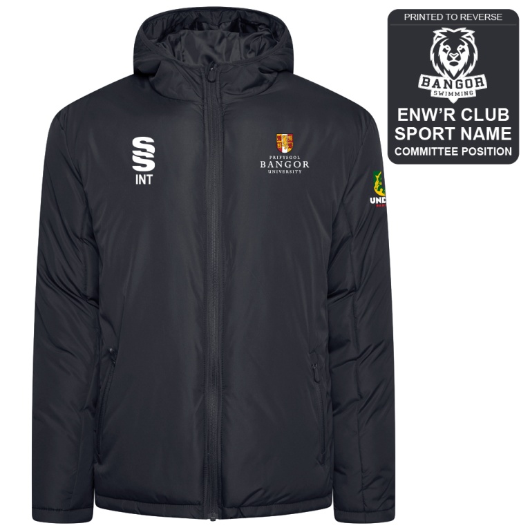 Bangor University - Swimming - Active Padded Jacket - Unisex Fit