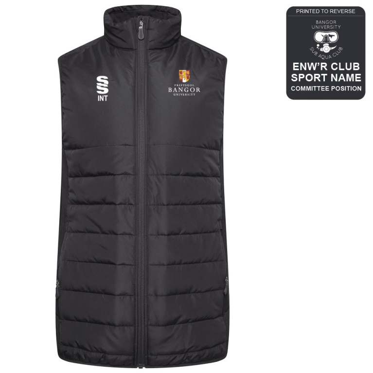 Bangor University - Sub Aqua - Active Gilet - Unisex Fit