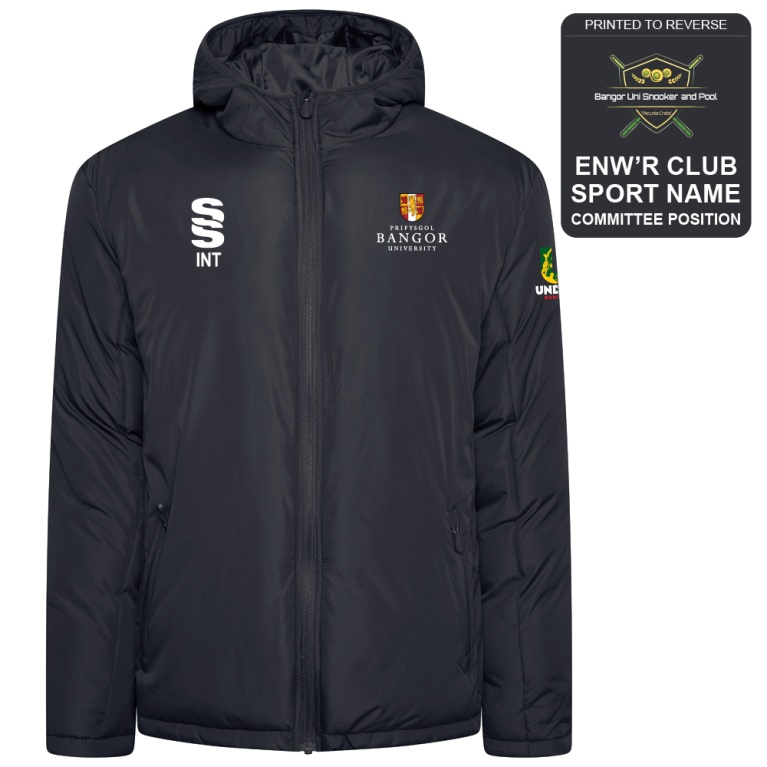 Bangor University - Snooker & Pool - Active Padded Jacket - Unisex Fit