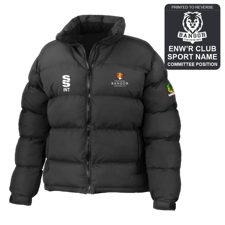 Bangor University - Swimming - Holkham Down Feel Jacket - Women's Fit