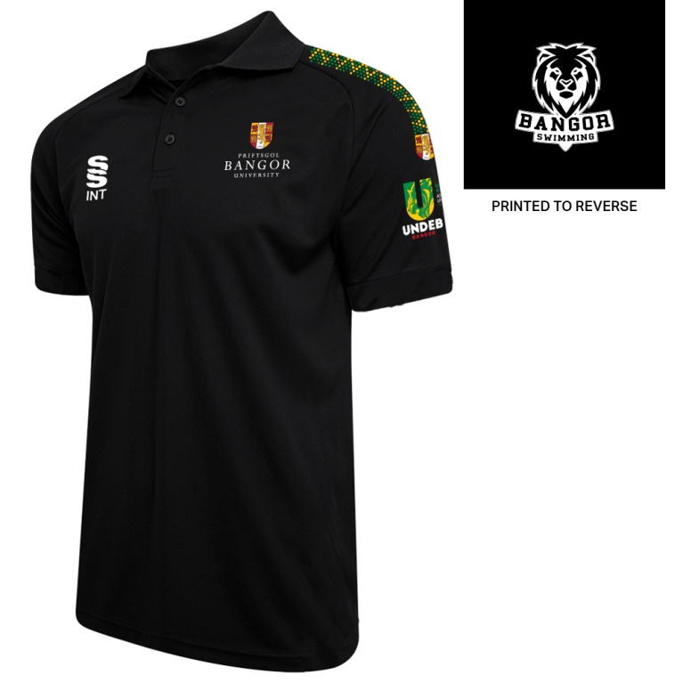 Bangor University - Swimming - Mens Polo Shirt