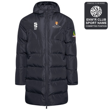 Bangor University - Cycling - Active Long Padded Jacket - Unisex Fit