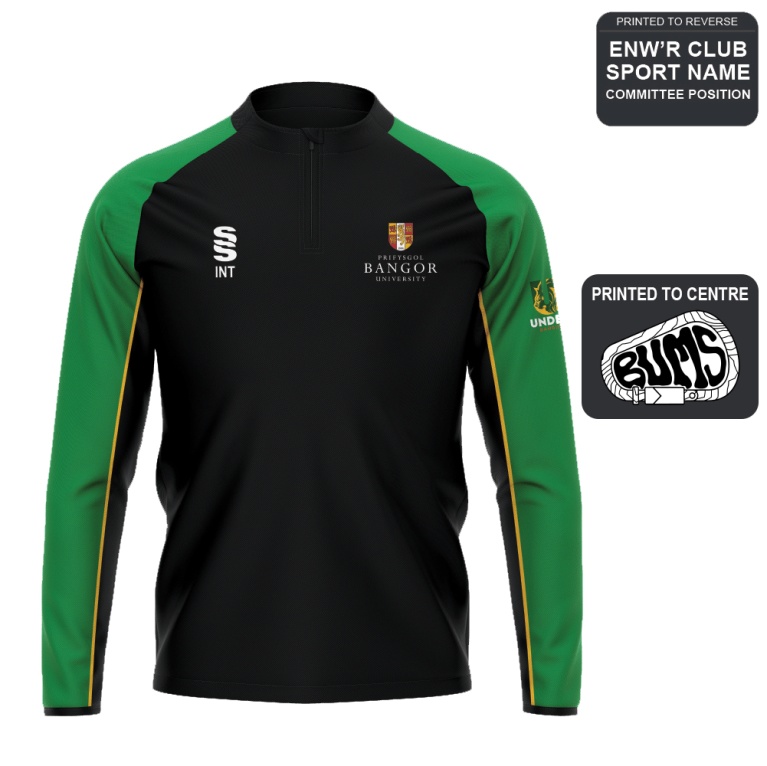 Bangor University - Mountaineering - 1/4 Performance Top - Women's Fit