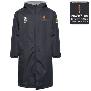 Bangor University - Archery - Active Thermal Fleece Robe - Unisex Fit