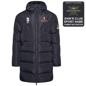 Bangor University - Snooker & Pool - Active Long Padded Jacket - Unisex Fit