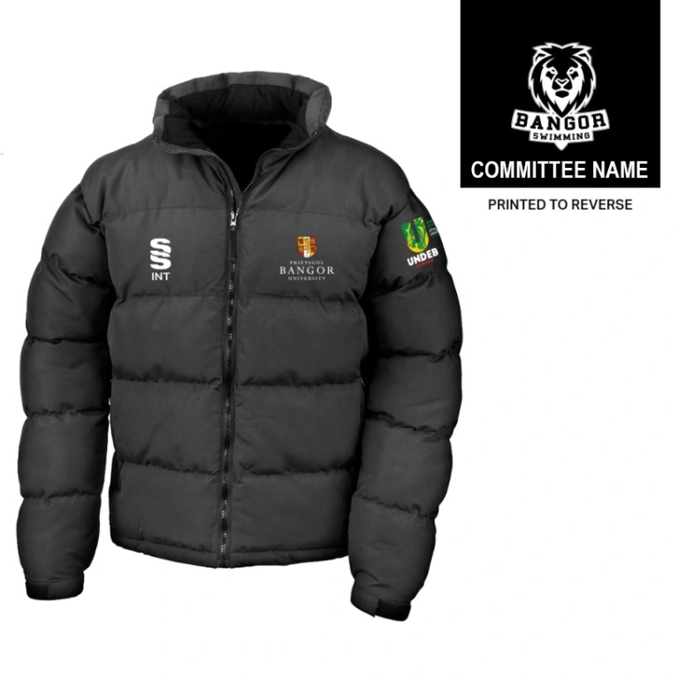 Bangor University - Swimming - Mens Holkham Down Feel Jacket