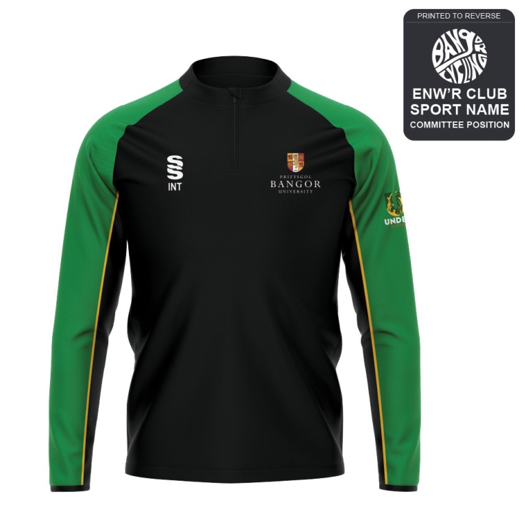 Bangor University - Cycling - 1/4 Performance Top - Unisex Fit