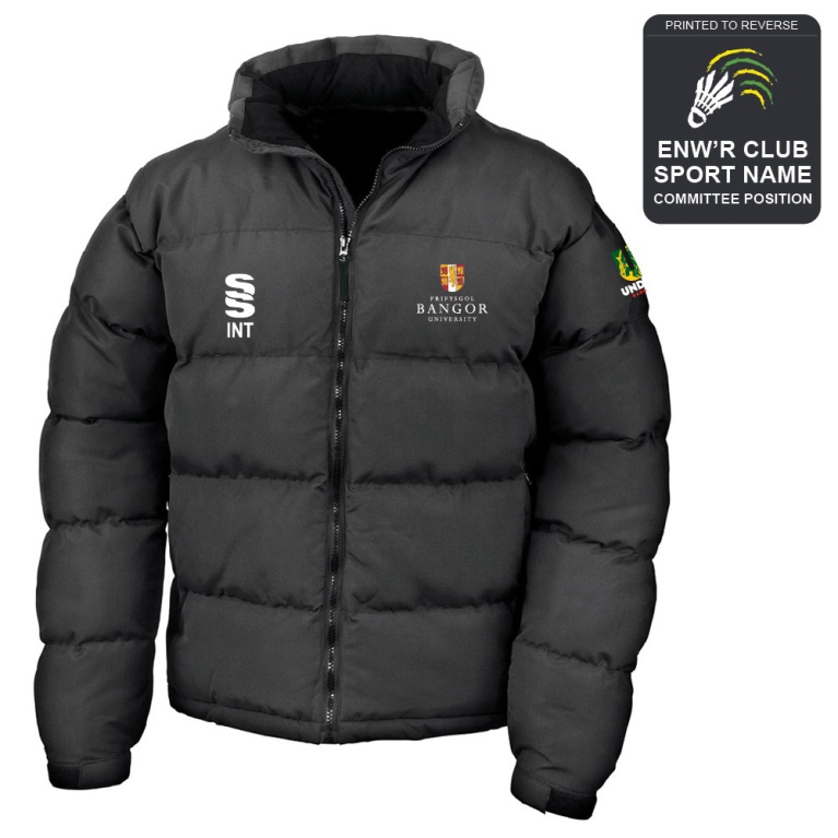 Bangor University - Badminton - Holkham Down Feel Jacket - Unisex Fit
