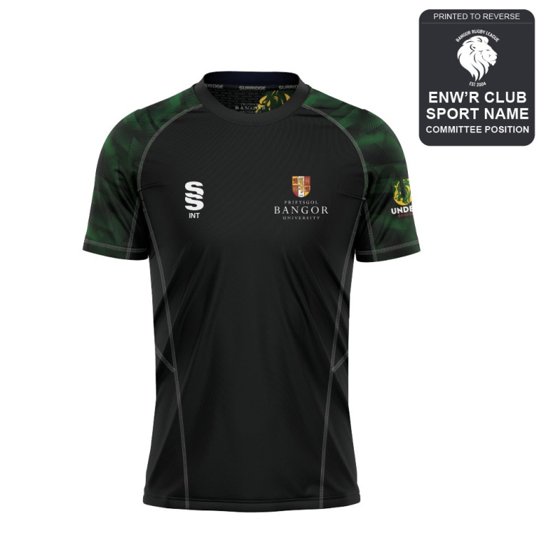 Bangor University - Rugby League - Training Shirt - Women's Fit