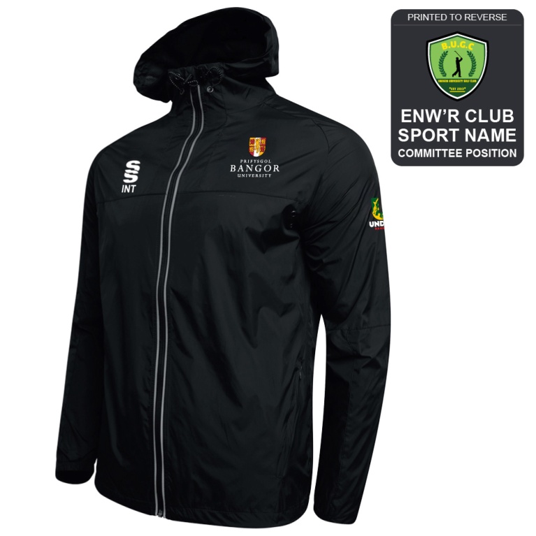 Bangor University - Golf - Dual Full Zip Training Jacket - Unisex Fit