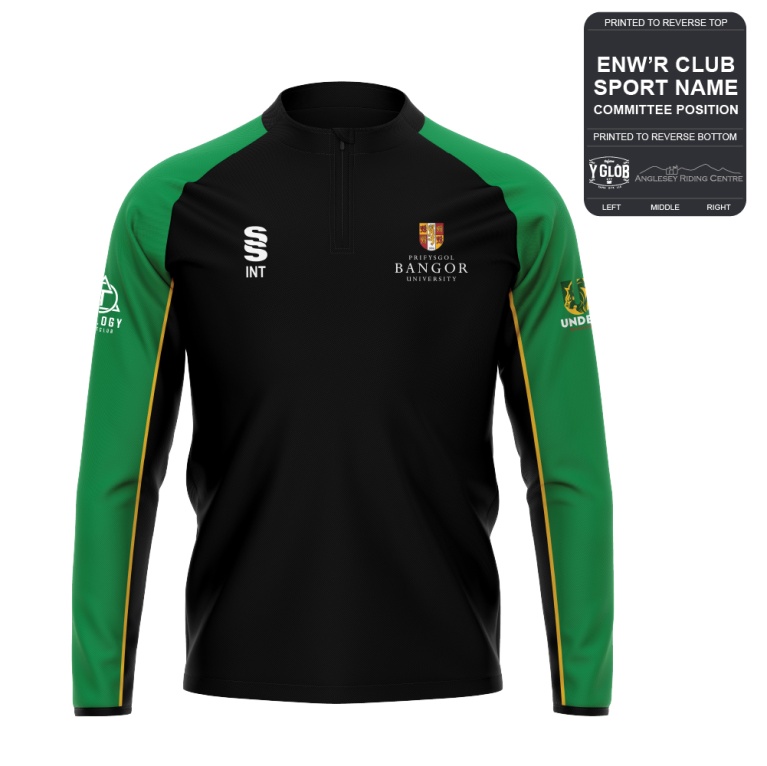 Bangor University - Equestrian - 1/4 Performance Top - Unisex Fit