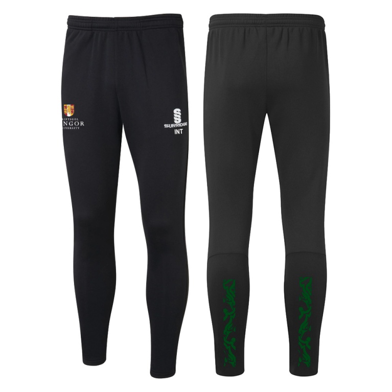 Bangor University - Tek Slim Training Pants - Unisex Fit