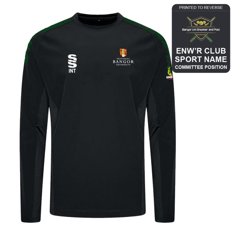 Bangor University - Snooker & Pool - Run Out Top - Unisex Fit