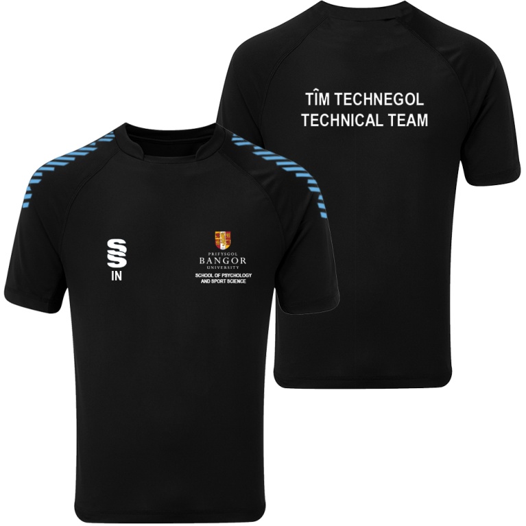 Technical Team - Men's Dual Games Shirt : Black