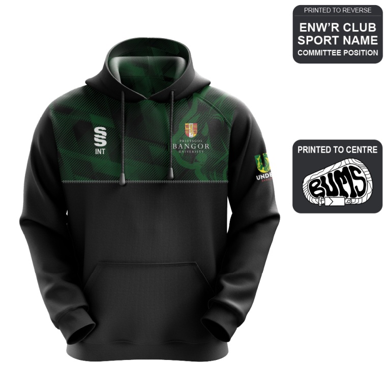 Bangor University - Mountaineering - Overhead Hoody - Unisex Fit