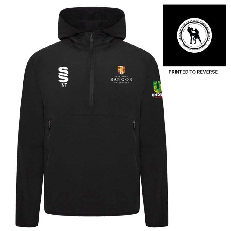 Bangor University - Muay Thai - Dual Elite 1/4 Zip Hoody / Rain Jacket