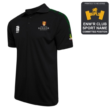 Bangor University - Powerlifting - Dual Solid Colour Polo - Unisex Fit