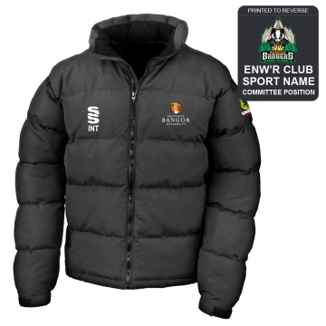 Bangor University - Basketball Mens - Holkham Down Feel Jacket - Unisex Fit