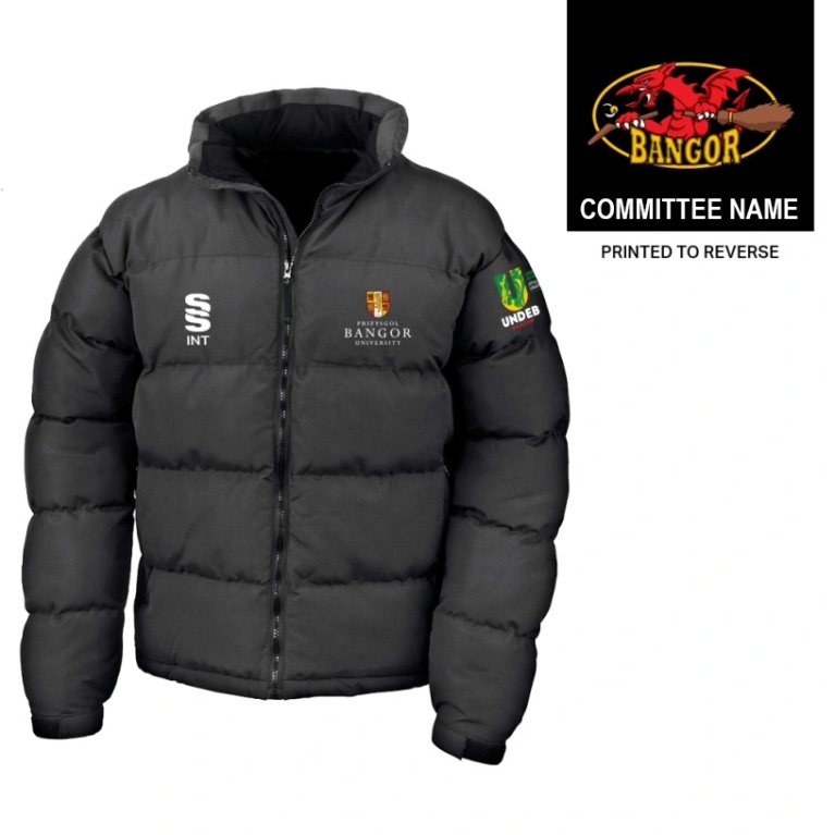 Bangor University - Quidditch - Mens Holkham Down Feel Jacket