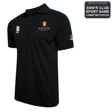 Bangor University - Tennis - Dual Solid Colour Polo - Unisex Fit